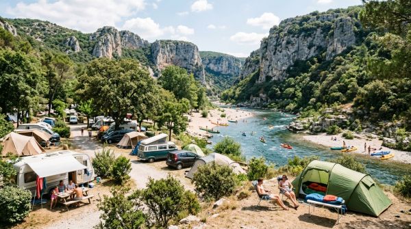 Découvrez les meilleures destinations camping en ardèche !